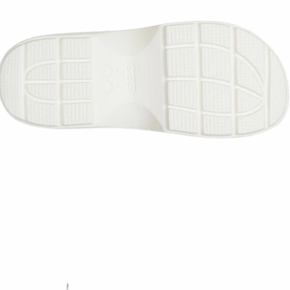 Crocs Women’s Stomp Slides 'White' Size 10 - Picture 4 of 9